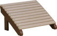 LuxCraft Recycled Plastic Deluxe Adirondack Footrest
