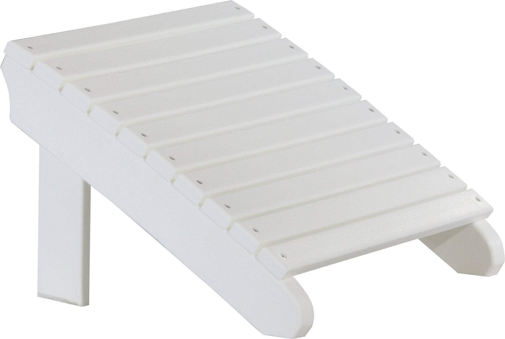 LuxCraft Recycled Plastic Deluxe Adirondack Footrest