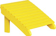 LuxCraft Recycled Plastic Deluxe Adirondack Footrest