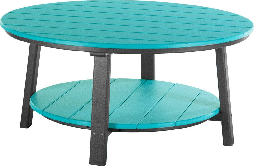 LuxCraft Recycled Plastic Deluxe Conversation Table With Cup Holder