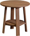LuxCraft Recycled Plastic Deluxe End Table With Cup Holder