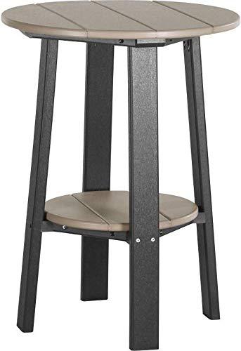 LuxCraft Recycled Plastic Deluxe End Table With Cup Holder