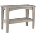 LuxCraft LuxCraft Recycled Plastic Island Buffet Table Weatherwood Tables IBTWW