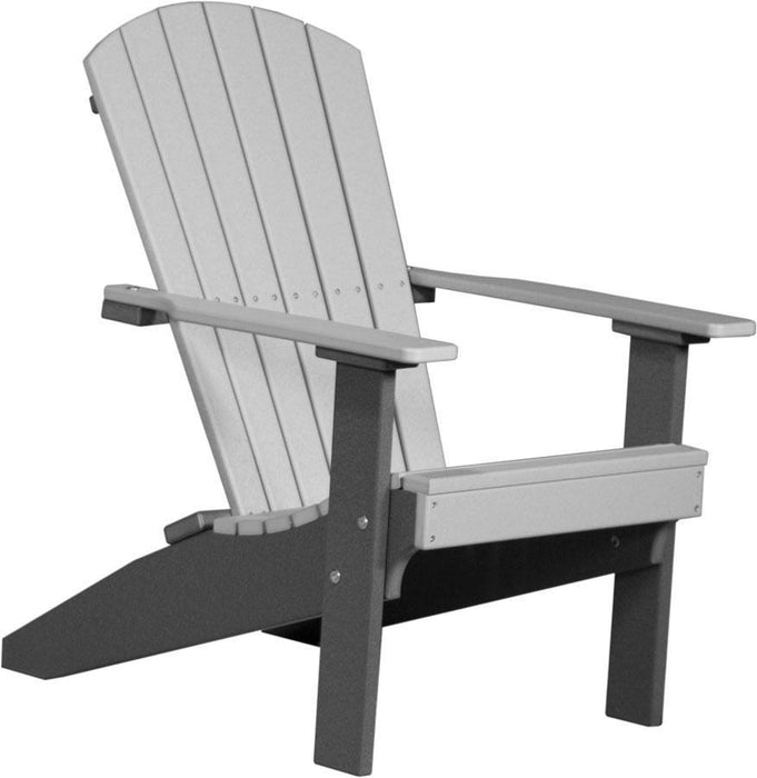LuxCraft Recycled Plastic Lakeside Adirondack Chair