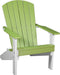 LuxCraft Recycled Plastic Lakeside Adirondack Chair