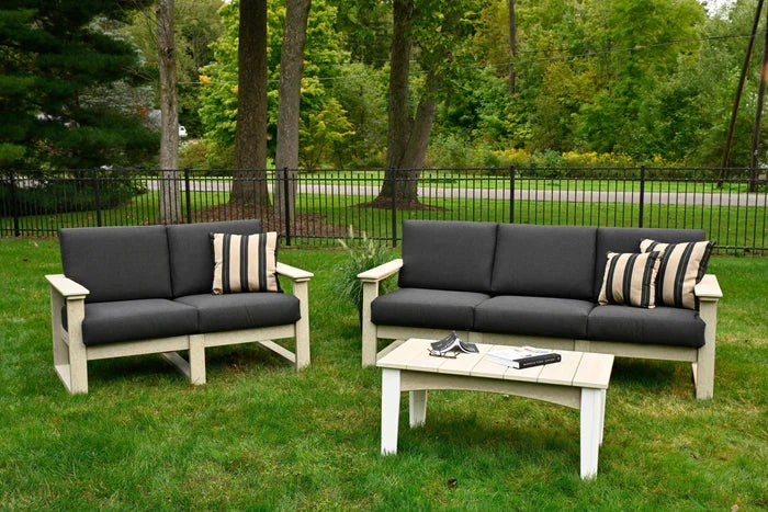 LuxCraft Luxcraft Recycled Plastic Lanai Deep Seating - Armrest/End Set End Set