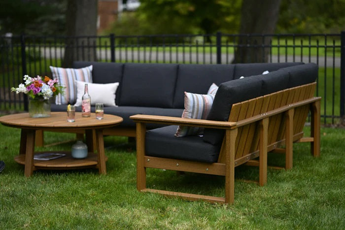 LuxCraft Luxcraft Recycled Plastic Lanai Deep Seating - Corner Section Seating Sets