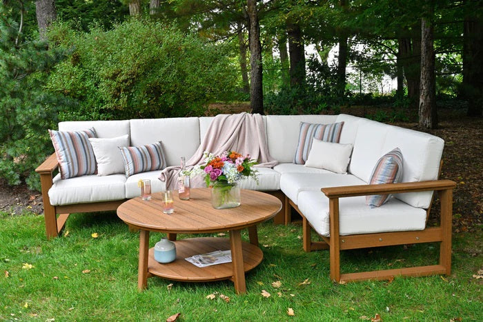 LuxCraft Luxcraft Recycled Plastic Lanai Deep Seating - Corner Section Seating Sets