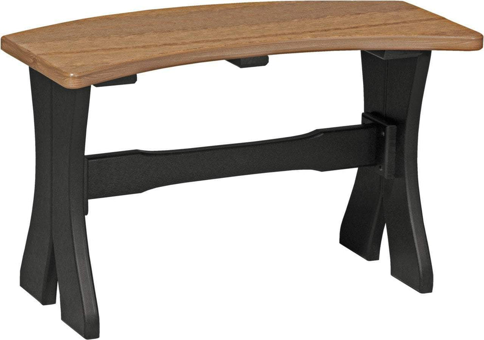 LuxCraft Recycled Plastic Table Bench