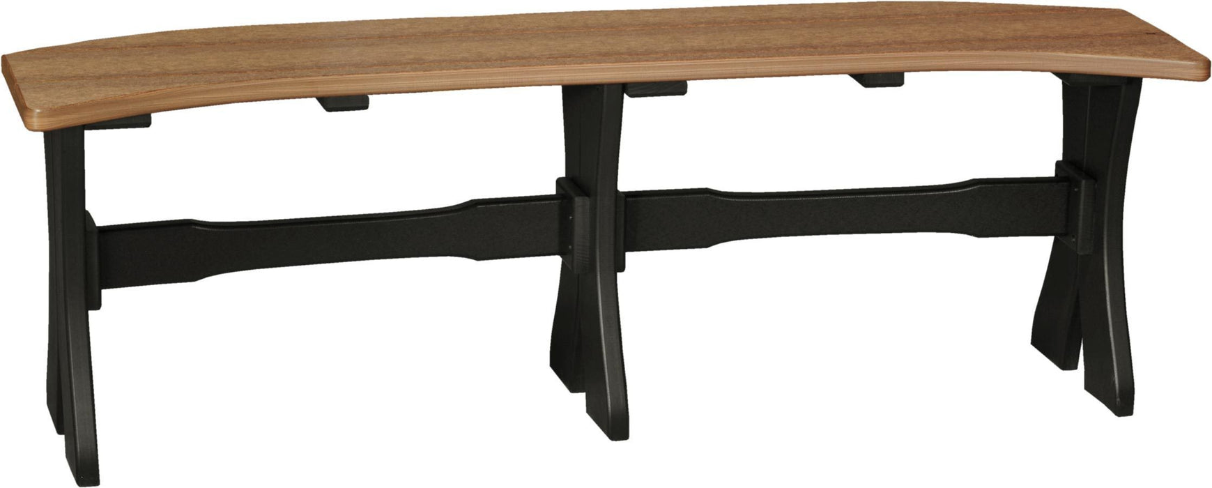 LuxCraft Recycled Plastic Table Bench