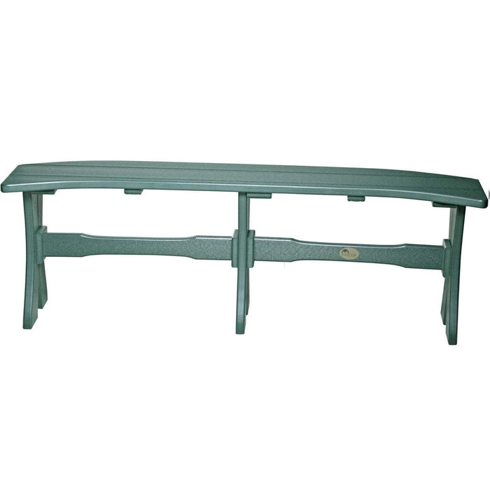 LuxCraft Recycled Plastic Table Bench
