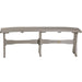 LuxCraft Recycled Plastic Table Bench