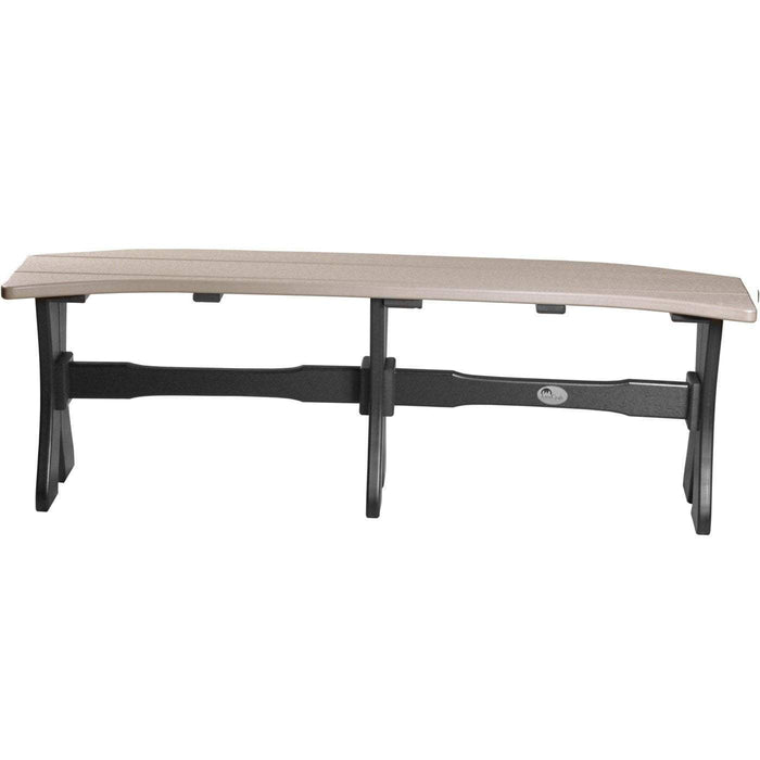 LuxCraft Recycled Plastic Table Bench