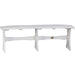 LuxCraft LuxCraft White Recycled Plastic Table Bench White / 52" Bench P52TBW