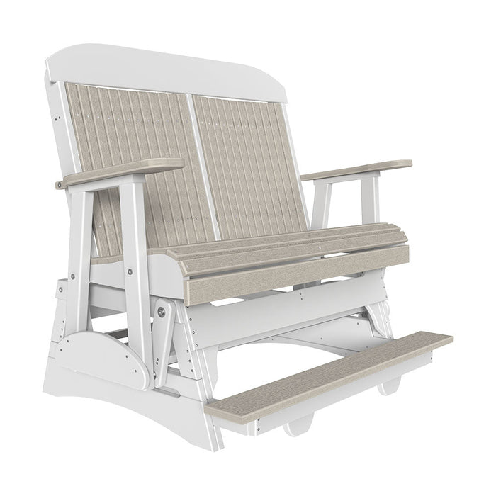 LuxCraft 4' Classic Balcony Poly Glider Chair