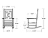 Polywood Polywood Braxton Porch Rocking Chair Rocking Chair