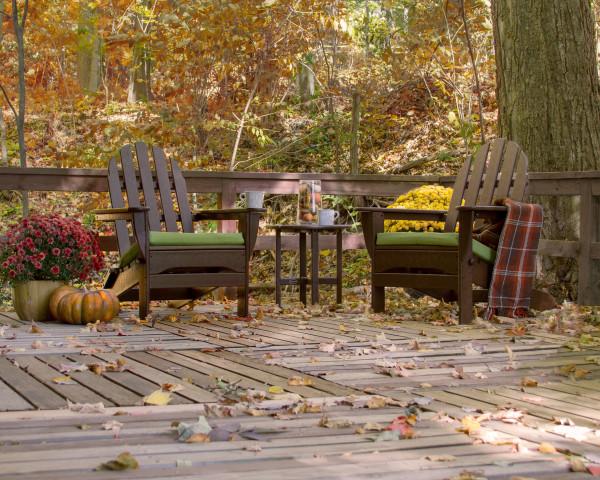 Polywood Polywood Classic Folding Adirondack 3-Piece Set Adirondack Chair