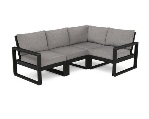 Polywood EDGE 4-Piece Modular Deep Seating Set