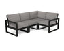 Polywood EDGE 4-Piece Modular Deep Seating Set