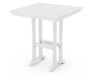 Polywood Polywood Farmhouse Trestle 37" Bar Table White Bar Table PLB81-T1L1WH 190609020186
