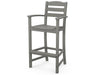 Polywood Polywood La Casa Cafš Bar Arm Chair Slate Grey Arm Chair TD202GY 845748025300