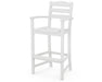 Polywood Polywood La Casa Cafš Bar Arm Chair White Arm Chair TD202WH 845748025348