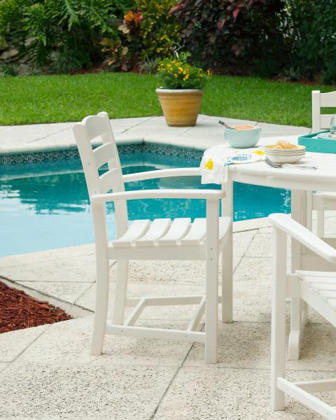 Polywood Polywood La Casa Cafš Dining Arm Chair Arm Chair