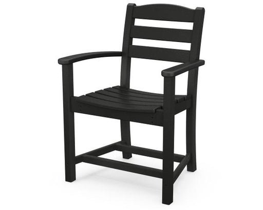 Polywood Polywood La Casa Cafš Dining Arm Chair Black Arm Chair TD200BL 845748025140