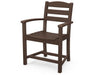 Polywood Polywood La Casa Cafš Dining Arm Chair Mahogany Arm Chair TD200MA 845748025171