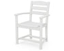 Polywood Polywood La Casa Cafš Dining Arm Chair White Arm Chair TD200WH 845748025201