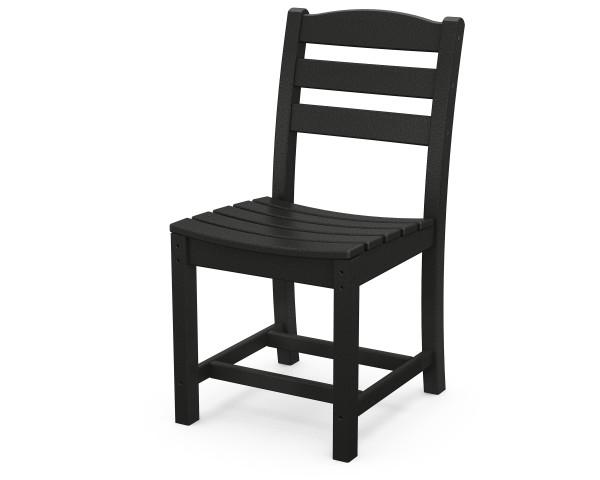Polywood Polywood La Casa Cafš Dining Side Chair Black Chair TD100BL 845748022040