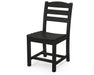 Polywood Polywood La Casa Cafš Dining Side Chair Black Chair TD100BL 845748022040