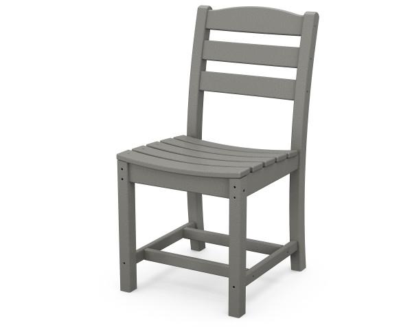 Polywood Polywood La Casa Cafš Dining Side Chair Slate Grey Chair TD100GY 845748022064