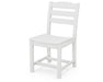 Polywood Polywood La Casa Cafš Dining Side Chair White Chair TD100WH 845748022101