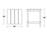 Polywood Polywood Long Island 18" Side Table Side Table