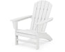 Polywood Polywood Nautical Adirondack Chair White Adirondack Chair AD410WH 190609040115