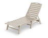 Polywood Polywood Nautical Chaise Sand Chaise Lounger NAC2280SA 845748008150