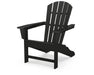 Polywood Polywood Palm Coast Adirondack Black Adirondack Chair HNA10-BL 845748068567