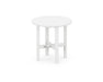 Polywood Polywood Round 18" Side Table White Side Table RST18WH 845748007214