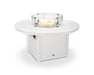Polywood Polywood Round 48" Fire Pit Table White Table CTF48RWH 190609060786