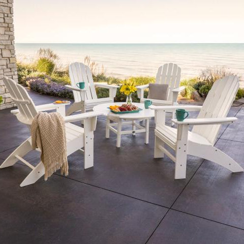 Polywood Polywood Vineyard 5-Piece Oversized Adirondack Set Adirondack Chair