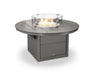 Polywood Polywood Vineyard Adirondack 6-Piece Chat Set with Fire Pit Table Adirondack Chair