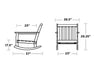 Polywood Polywood Vineyard Deep Seating Rocking Chair Rocking Chair