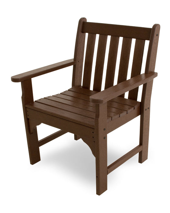 Polywood Polywood Vineyard Garden Arm Chair Mahogany Arm Chair GNB24MA 845748009287