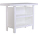 The Porch Swing Store LuxCraft Recycled Plastic Serving Bar White PSBW