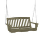 Wildridge Wildridge Classic 4 ft. Recycled Plastic Mission Porch Swing Poly Porch Swing