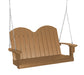 Wildridge Wildridge Classic 4 ft. Recycled Plastic Savannah Porch Swing Cedar Poly Porch Swing LCC-203-CE