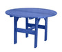 Wildridge Wildridge Classic Recycled Plastic 46" Round Outdoor Table Blue Outdoor Table LCC-279-BL
