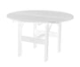 Wildridge Wildridge Classic Recycled Plastic 46" Round Outdoor Table White Outdoor Table LCC-279-WH