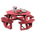 Wildridge Wildridge Heritage Octagon Picnic Table Cherry Wood Outdoor Table LCC-164-CHW
